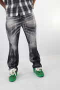 JEANS FLARE GRIGI