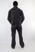COORDINATO JEANS FLARE GLITTER