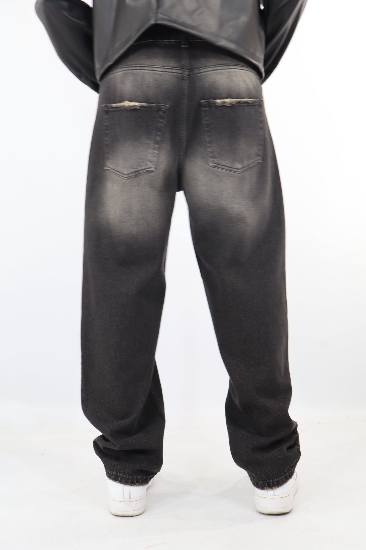JEANS BAGGY STAMPA