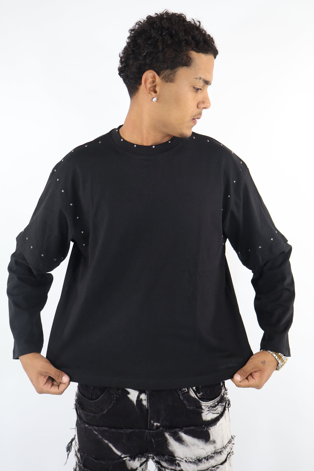 MAGLIA LONG SLEEVE BORCHIE
