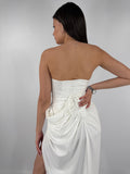 ABITO LUNGO BIANCO ELEGANTE