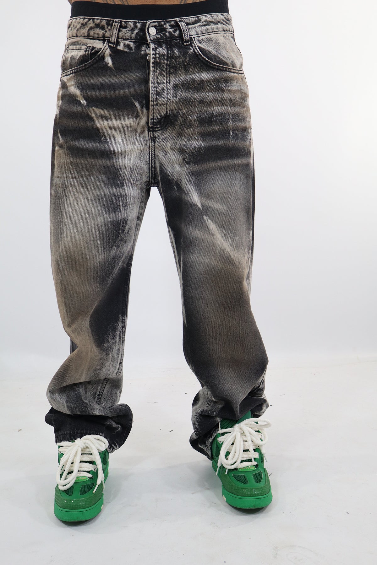 JEANS BAGGY SFUMATI