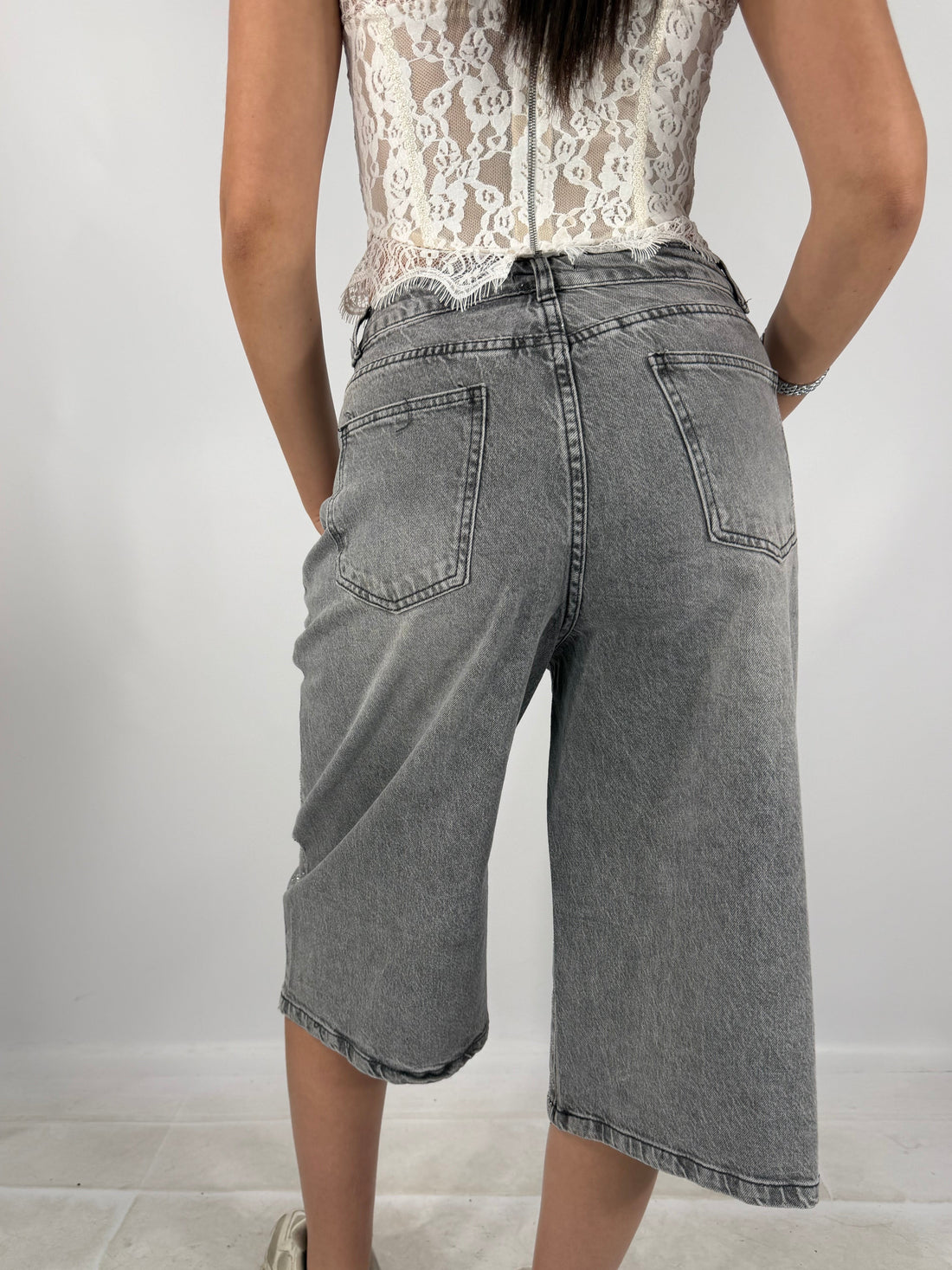 BERMUDA DENIM LEO BRILLANTINI
