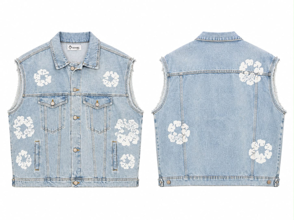 GIACCA JEANS FIORI