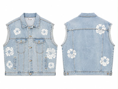 GIACCA JEANS FIORI